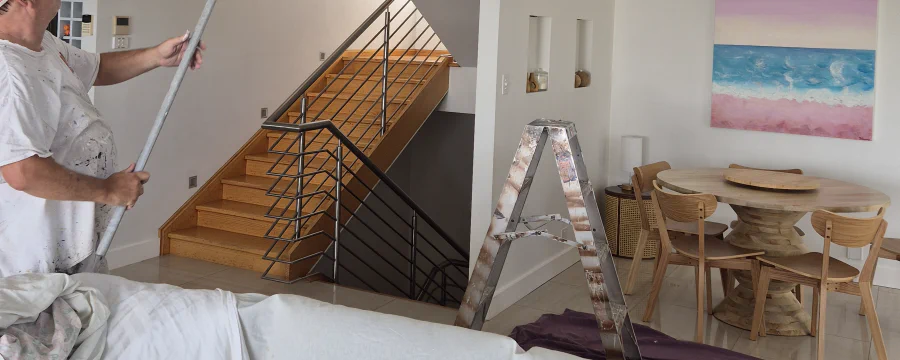 Stairwell and Wall Repair