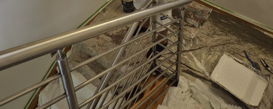 Stairwell and Wall Repair